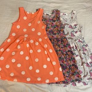 H & M 3 girl dress bundle 5T